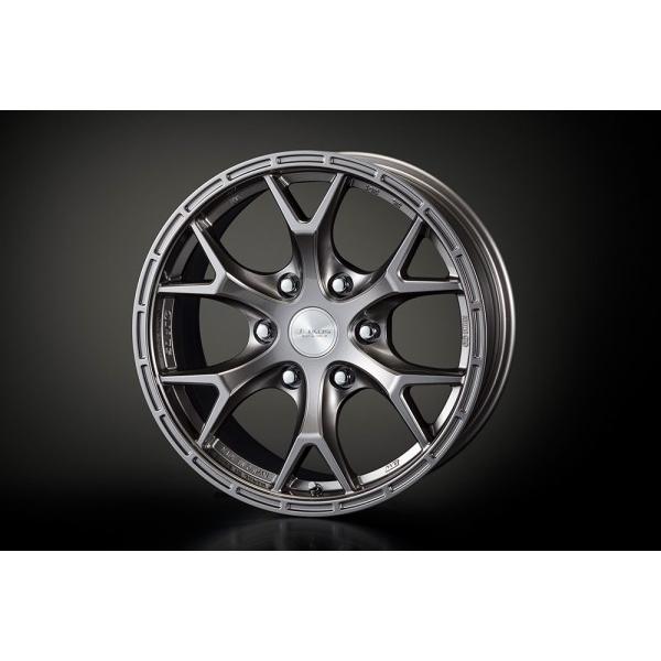TRD ティーアールディー TRD プラド 150 後期 17インチアルミホイール JAOS ドライブ クロウ (ガンメタリック)\u0026 ナットセット 1本単品