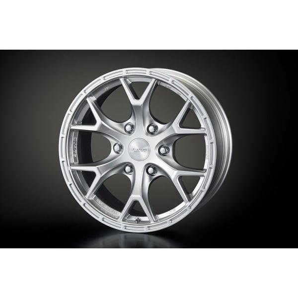 TRD ティーアールディー TRD プラド 150 後期 17インチアルミホイール JAOS ドライブ クロウ (シルバー)\u0026 ナットセット 1本単品 MS213-0011