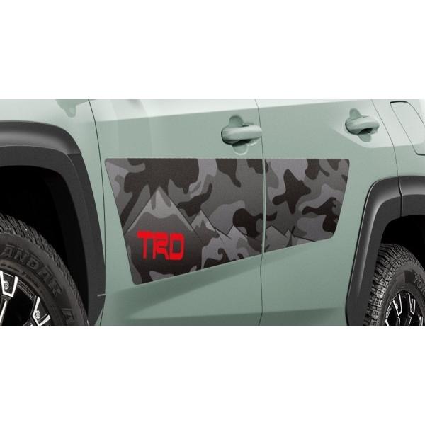 TRD ティーアールディー TRD RAV4 XA50系 サイドデカール MS316-42002