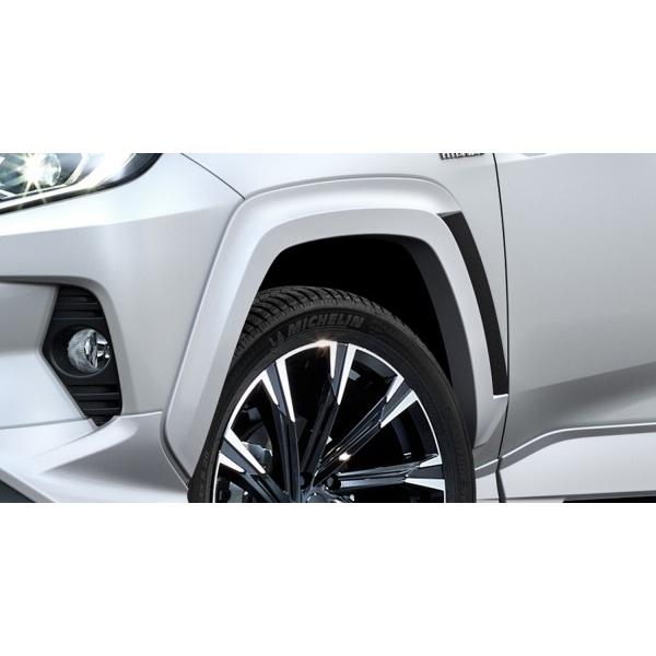 TRD ティーアールディー RAV4 XA50系 オーバーフェンダー 未塗装 MS315