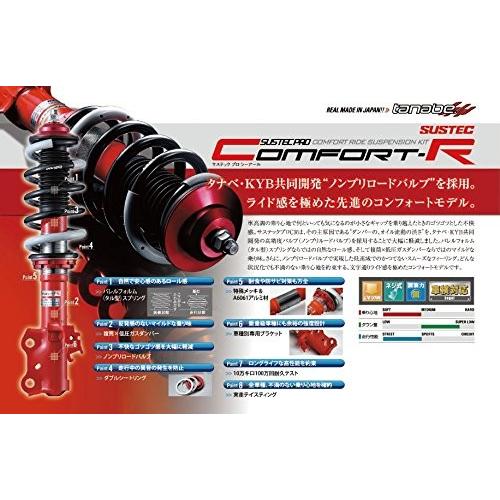 送料無料 サスペンション 車高調キット サステックプロ SUSTEC PRO CR ムーブコンテ L575S KF-DET 2008年08月〜