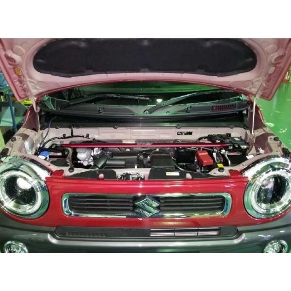 送料無料 スペーシア/カスタム/ギア MK53S・ハスラー MR52S サステックストラットタワーバー｜autovillage｜03