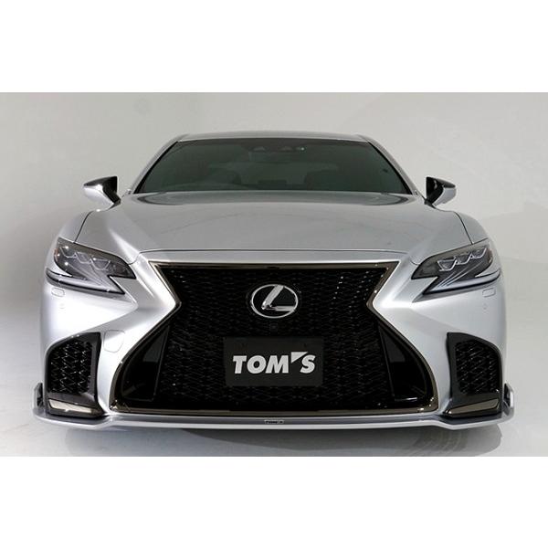 トムス LEXUS LS500/LS500h 50系 フロントディフューザー 塗装済