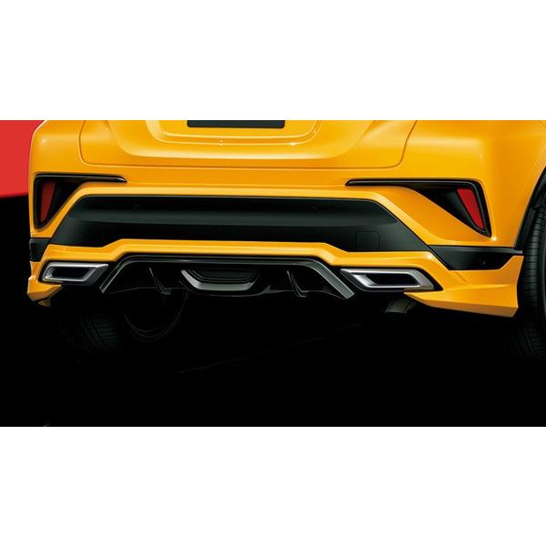 C Hr トヨタモデリスタ リアハーフ Chr Modellista Boost Impulse Impulse Style リヤスカート 素地 未塗装