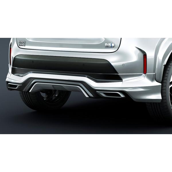 モデリスタ ヤリスクロス 10系 4WD ADVANCE ROBUST STYLE リヤスカート素地