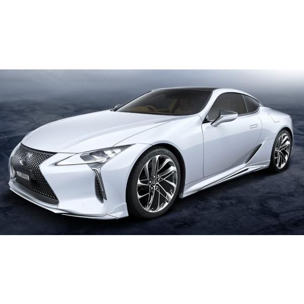 モデリスタ レクサス LC500/500h URZ100/GWZ100 フロントスポイラー 塗装済 ホワイトノーヴァガラスフレークの画像