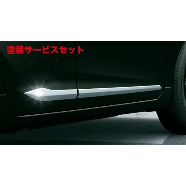 当社塗装品 モデリスタ アクア MXPK10系 サイドドアガーニッシュ ABS製