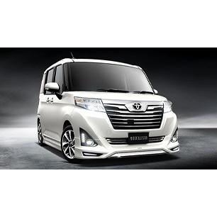 ルーミー トヨタモデリスタ ルーミー ル ミ 3点キットc Modellista エアロキット Modellista Led付 ブライトシルバーメタリック 格安大好評 格安販売中返品ok