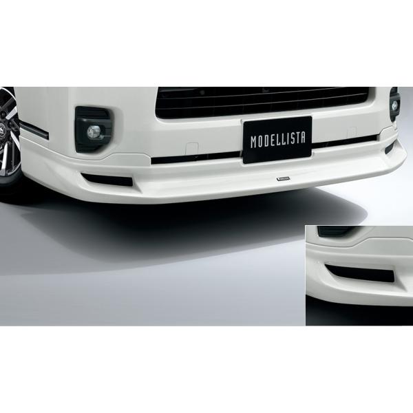 引き取り希望　ハイエース、標準タイプ、モデリスタフロントスポイラーデイライト付き モデリスタ ハイエース 200系 標準ボディ MODELLISTA VersionI