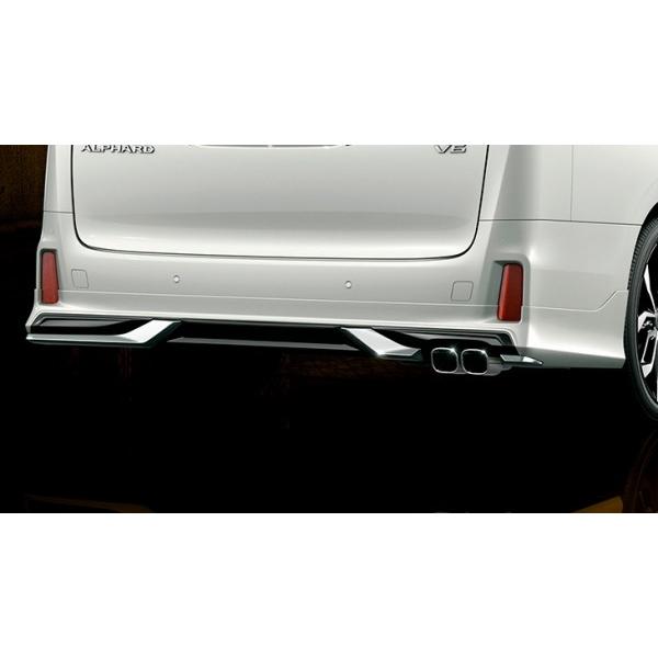 アルファード 外装 ボディパーツ 30 トヨタモデリスタ アルファードハイブリッド エアロボディ 塗装済 リヤスタイリングキットa アルファードハイブリッド 後期 30 塗装済 ブラック Autovillage オートヴィレッジ