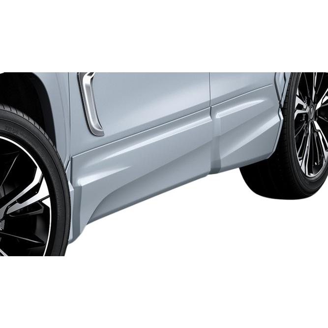 モデリスタ カローラクロス 10系 後期 サイドスカート 塗装済 ブラック