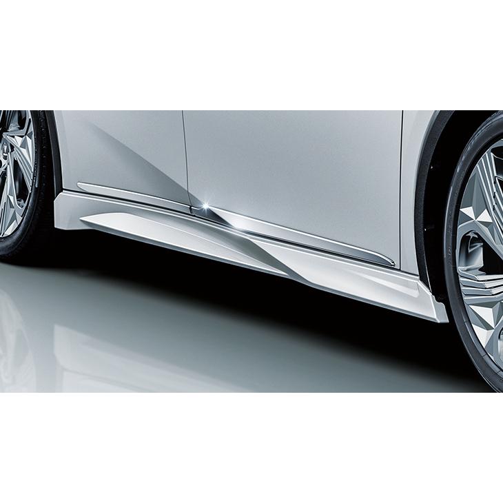 左右セット　プリウス60 モデリスタ　左　089 白　ホワイトパール　サイド 左右セット プリウス60 モデリスタ 左 089 白 ホワイトパール サイド