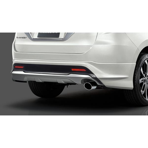 60ハリアー後期　純正リアピース　モデリスタマフラーカッター付き モデリスタ ハリアー 60系 後期 Ver.2 MODELLISTA リヤスタイリング