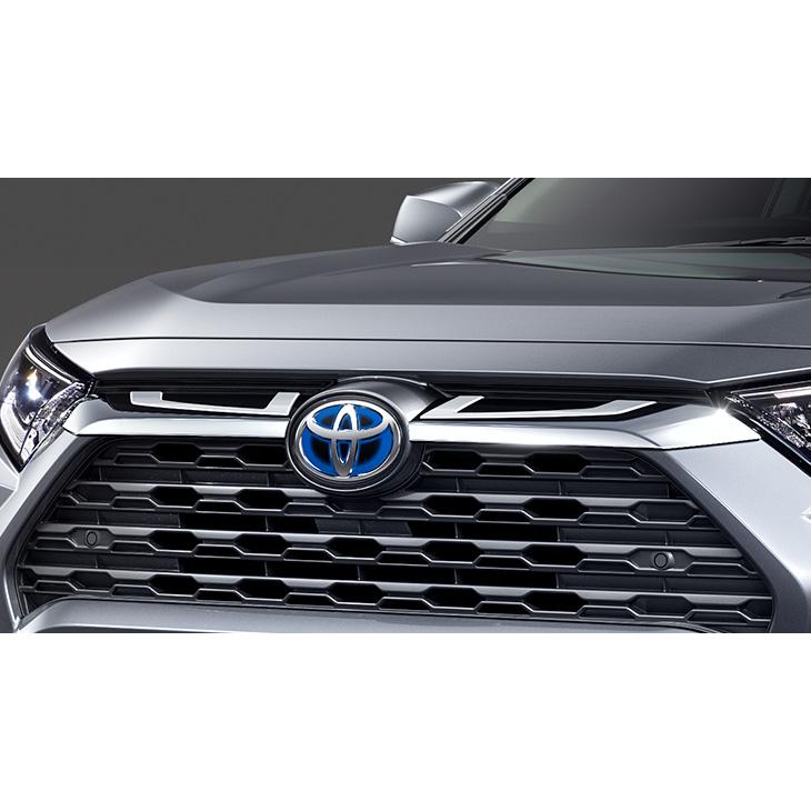 ア*2様 トヨタRAV4 50系 モデリスタフロントグリルガーニッシュ モデリスタ RAV4 XA50 フロントグリルガーニッシュ ブラック× メッキ