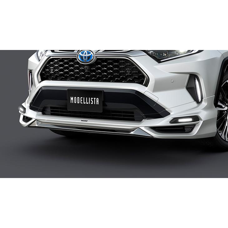 モデリスタ RAV4 PHV AXAP54 フロントスポイラー ビューモニター等付車 