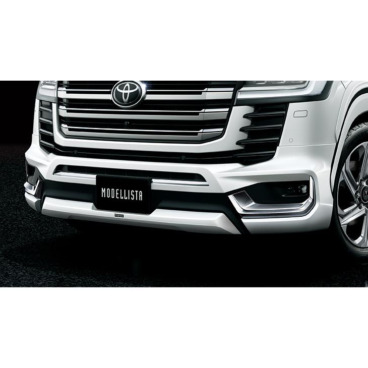 モデリスタ Version Ⅱ フロントスポイラー モデリスタ ランドクルーザー 300系 ZX フロントスポイラー 塗装済