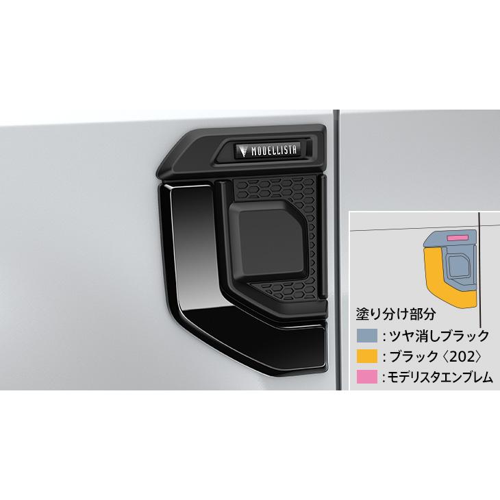 モデリスタ ランドクルーザー 250 MODELLISTA フェンダーガーニッシュ