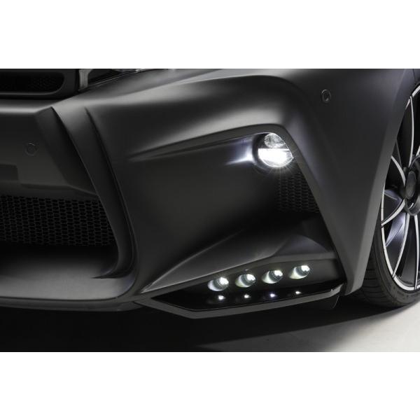 ヴァルド ハリアー 60系 前期(H25/12〜H29/5) SPORTS LINE BLACK BISON EDITION BESTEN LED デイライトフォグ 車、バイク、自転車-その他ライト