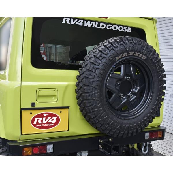 ジムニーシエラ　スペアタイヤ移設ブラケット ジムニー ハイブリッジファースト スペアタイヤ移動ブラケット