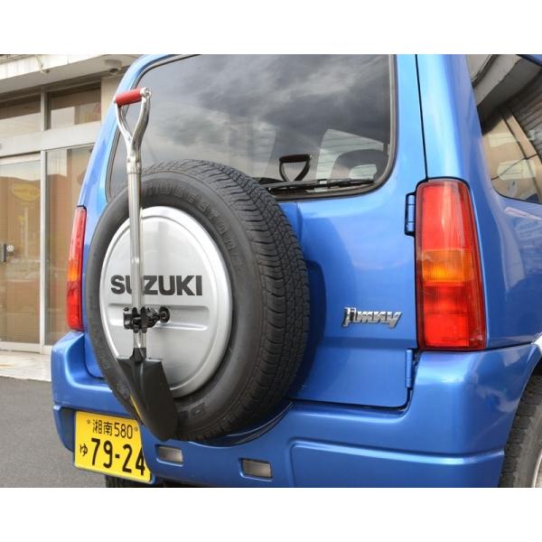 ワイルドグース ボルト延長スコップホルダー (ジムニー全車/汎用
