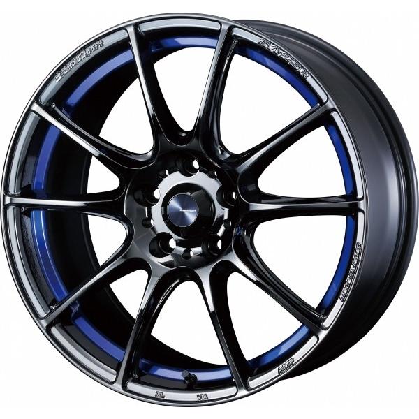 ウェッズ Weds Sport ウェッズスポーツ  SA25R FACE FR 17インチ  7.5J  +48 5穴 PCD100 BLC2 (ブルーライトクロームツー) ホイール 1本
