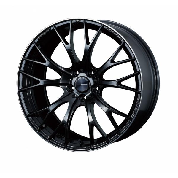 WEDS - ウェッズ Weds Sport ウェッズ運動競技 SA20R FACE F 20in  8.5J  +45 5穴 PCD114.3 METAL-BLACK/F (メタルブラックエフ) 銀輪 2本