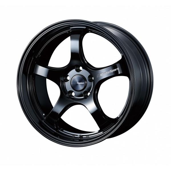 ウェッズ Weds Sport ウェッズスポーツ RN05M 19インチ 9.5J +48 5穴 PCD114.3 グロスブラック ホイール 1本