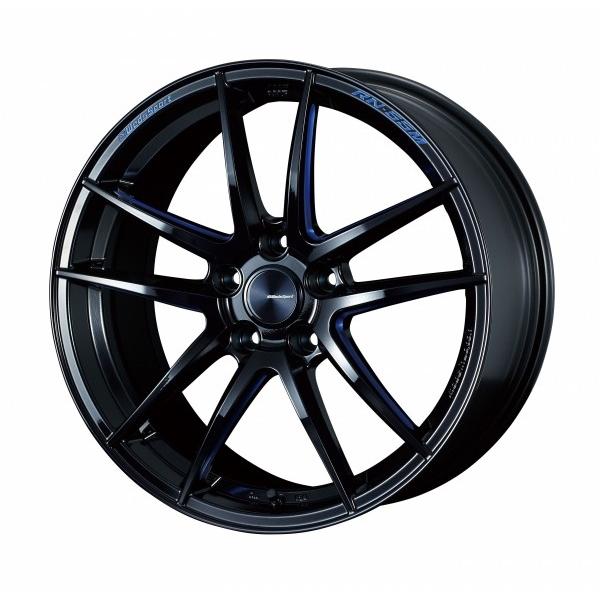 ウェッズ Weds Sport ウェッズスポーツ RN55M FACE F 18インチ  8.5J  +45 5穴 PCD114.3 BBM (ブラックブルーマシニング) ホイール 1本