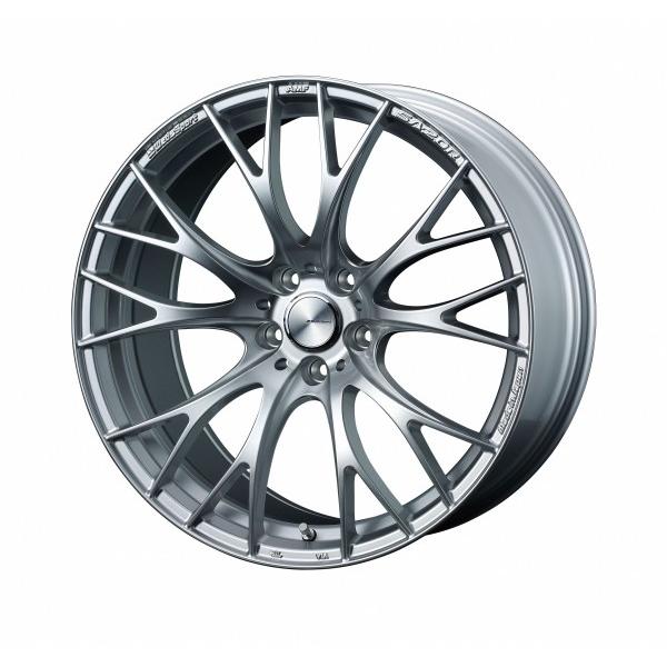 WEDS - ウェッズ Weds Sport ウェッズ運動競技 SA20R FACE F 20in  8.5J  +45 5穴 PCD114.3 VI-SILVER (ブイアイシルバー) 銀輪 2本仕かける