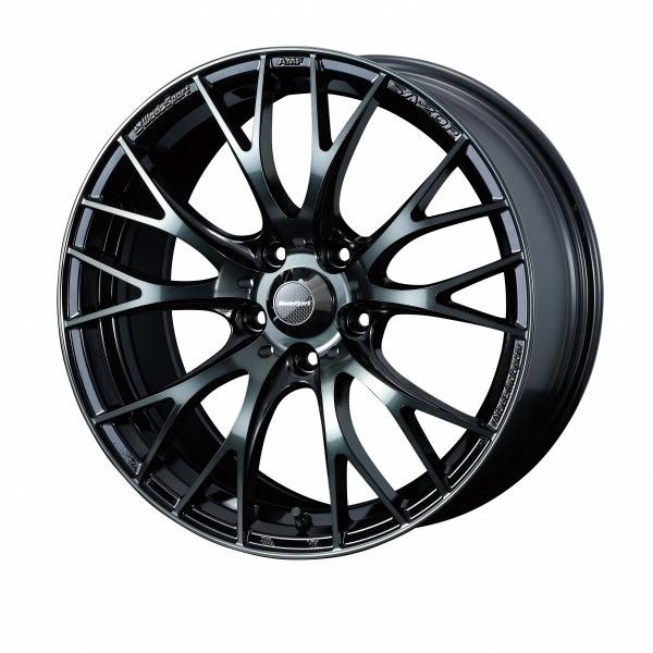 ウェッズ Weds Sport ウェッズスポーツ SA20R FACE F 18インチ  8.5J  +50 5穴 PCD114.3 WBC (ウォースブラッククリアー) ホイール 2本セッ