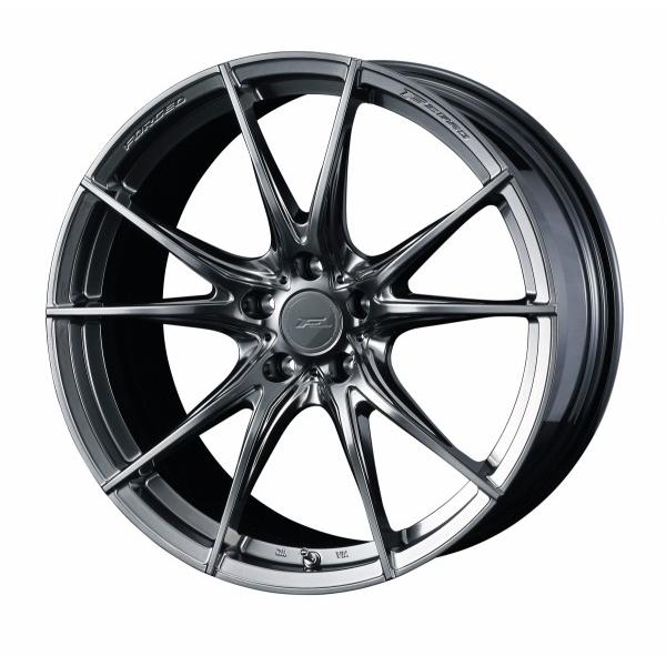 送料無料 エフゼロ F-ZERO FZ-2 20インチ リム幅8.5J インセット+20 5穴 PCD120 ダイアモンドブラック ホイール 1本