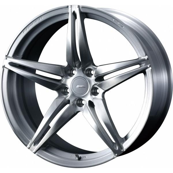 ウェッズ エフゼロ F-ZERO FZ-3 20インチ リム幅9.5J インセット+38 5穴 PCD114.3 ブラッシュド ホイール 1本