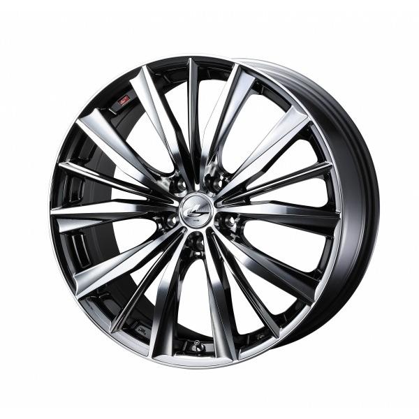 ウェッズ LEONIS レオニス VX 18インチ リム幅7.0J インセット+47 5穴 PCD114.3 BMCMC (ブラックメタルコート ミラーカット) ホイール 1本