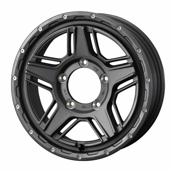 ウェッズ MUD VANCE マッドヴァンス 07 17インチ リム幅7.0J インセット+40 5穴 PCD114.3 フリントグレイ ホイール 1本