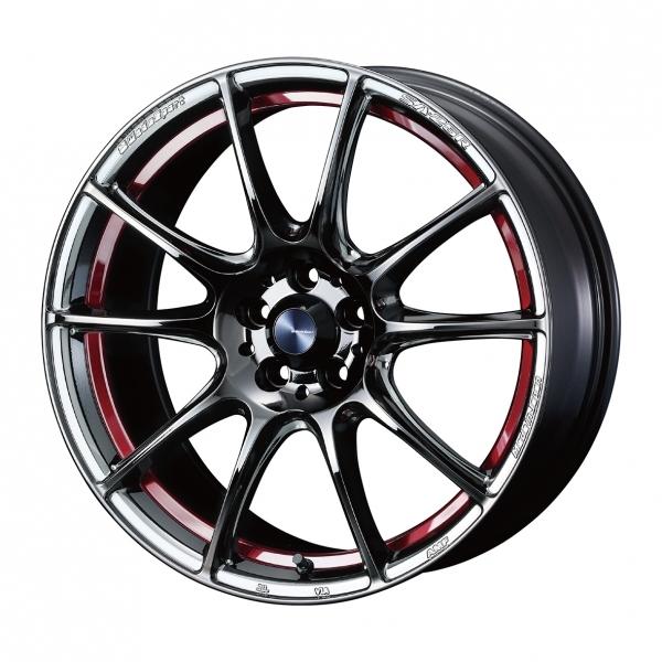 ウェッズ Weds Sport ウェッズスポーツ SA25R 18インチ  7.5J  +45 5穴 PCD100 RLC (レッドライトクローム)ホイール 2本セット