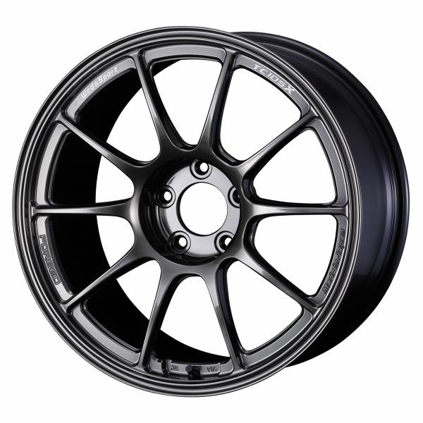 ウェッズ Weds Sport ウェッズスポーツ TC-105X フォージド 18インチ  9.5J  +35 5穴 PCD114.3 EJチタン ホイール 2本セット