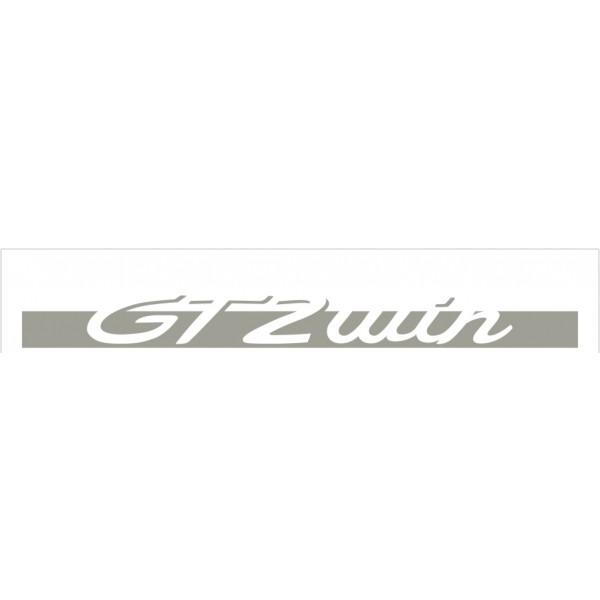 ダックスガーデン ダックスガーデン ツイン GT2win ドアー用カッティングステッカー ホワイト_4