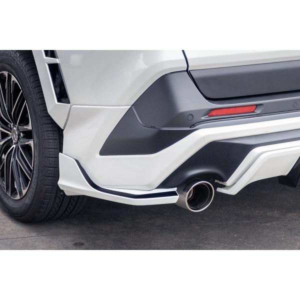 ダブルエイト RAV4 50 TRDリアバンパースポイラー装着車 リアサイド