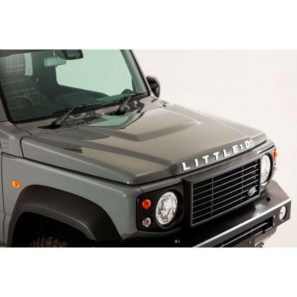 DAMD製品リトルＤボンネットフードカバー(グレー)ジムニーシエラ用未開封 ダムド ジムニーシエラ JB74 little D ボンネットフードカバー 塗装済