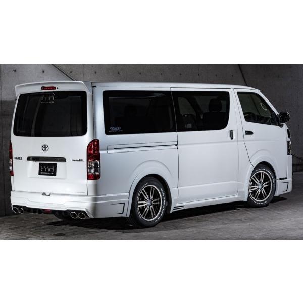 ブランド カラー番号をご指定下さい ハイエース 200系/レジアスエース 200系 GRACE LINE リアバンパースポイラー 塗装品 【EI2153317050】(75266円)