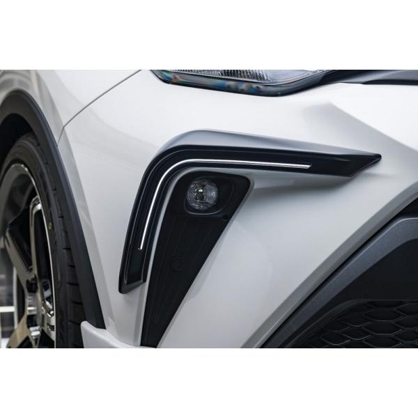 エムズスピード (ゼウス) C-HR ZYX/NGX 後期 LUV LINE デイライトKIT 塗装済マットブラック