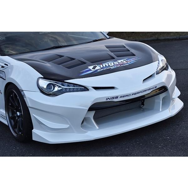 Taka　ings nspec r Zn6 イングス N-SPEC」86（ZN6）後期用Rバンパーエアロ3点セット（FRP