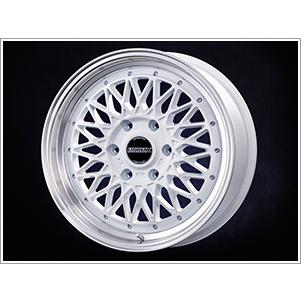 エセックス CRS シーアールエス エセックス 車輪 ENCM-18 (18in×7.5J +42) 白いこと(WH) 2本仕掛ける 車、バイク、自転車-タイヤ、ホイール