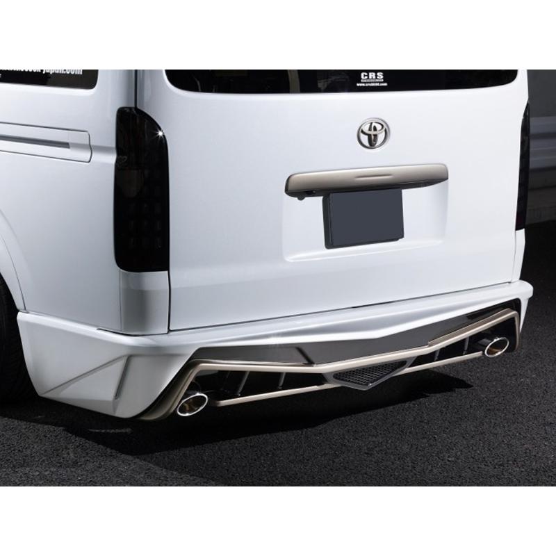 送料込み‼️ハイエース　エセックス　リアバンパーFRP エセックス ハイエース 200系 ワイドボディ PROGRESS 2 リアバンパー