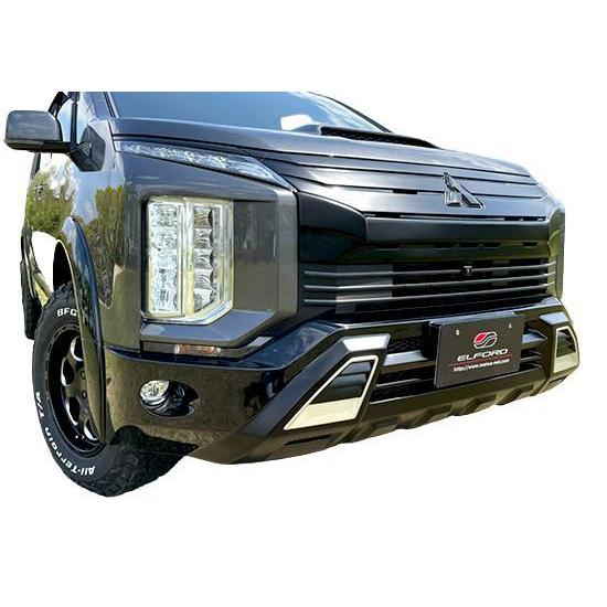 エルフォード デリカ D:5 後期 エクストリームバンパー FRP製