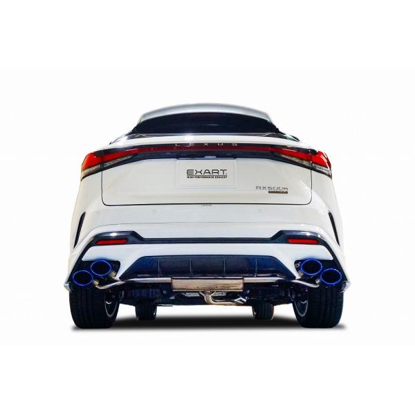 TRD マフラー デュアルテール エクスアート レクサス RX500h TALH17 TRD製リアディフューザー装着車