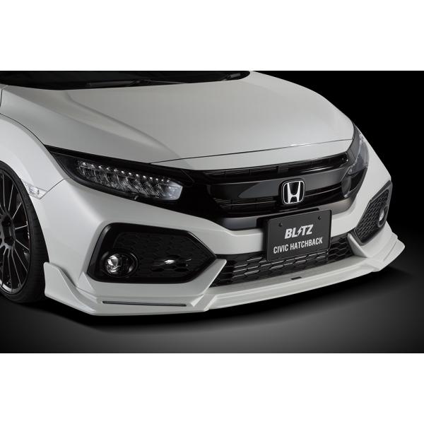 ホンダ シビックハッチバック FK7 / BLITZ フロントリップ ブリッツ シビック ハッチバック FK7 フロントリップスポイラー 塗装済