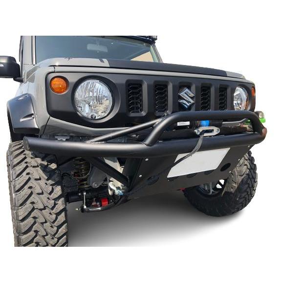 ビーストアール ジムニー JB64 クラッシュTMフロントバンパー 艶消し