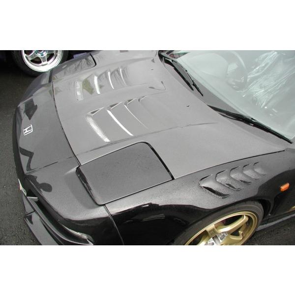 エアースクープボンネット NSX NA1 GT-Spec カーボン製 : オート 