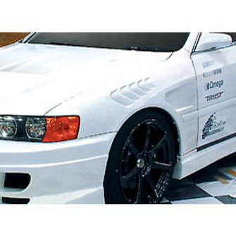 ボーダー エアロフェンダー JZX100 チェイサー フロント 